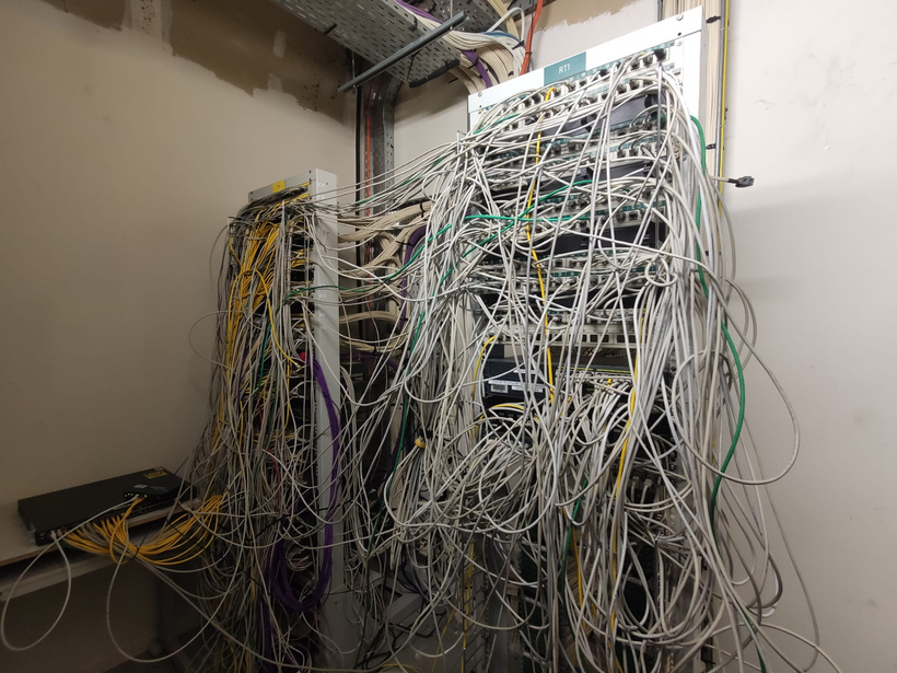 Baie réseau après migration MAN