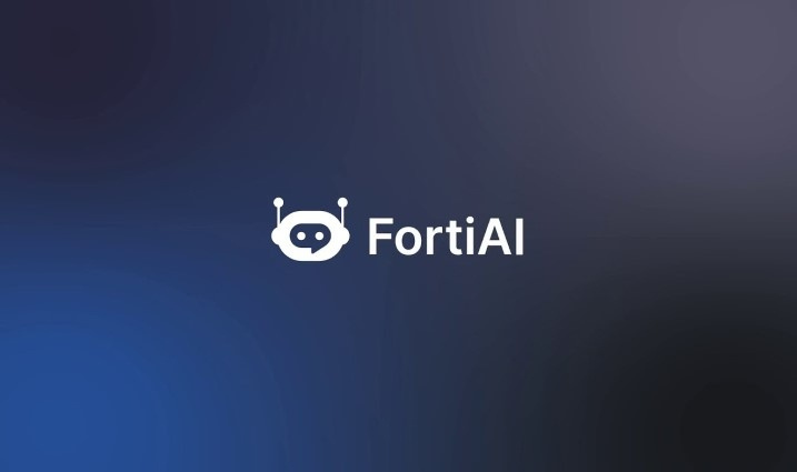 Logo FortiAI — solution d’intelligence artificielle Fortinet pour la détection et la réponse aux incidents de sécurité